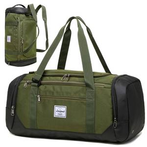lot 12072 image: Laripwit Travel Duffle Bag for men 40L Medium Sports Gym Bag with Wet Pocket & Shoes Compartment Weekender Overnight Backpack for Traveling Duffel Bag Backpack for Women, Green