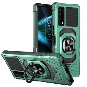 lot 12080 image: Ailiber for TCL Stylus 5G Case, TCL Stylus 5G Phone Case with Screen Protector, Ring Kickstand for Magnetic Car Mount Military Grade, Heavy Duty Shockproof Protective Cover for TCL Stylus 5G-Purple (Ring Piece Is Popped Off)