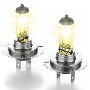 lot 12109 image: LUMYNARE H7 Halogen Fog Light Bulb, 3000K Warm Light Car Headlight Bulb, 55W 12V Quartz Lamp Halogen Headlight Bulb for Rain Snow, Easy Plug and Play Replacement of Original H7, 2 Pack