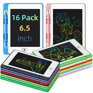 lot 12118 image: 8 Pack LCD Writing Tablet for Kids, 6.5 Inch Colorful Doodle Board Drawing Tablet, Erasable Reusable Electronic Drawing Pads, Educational Learning Toys Birthday Gifts for Girls Boys Age 3 4 5 6 7 8