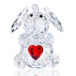 lot 12133 image: YWHL Cute Crystal Elephant Gifts for Women, Handmade White Elephant Gift Ideas, Small Drunk Animal Decor, Figurine Collection for Home Decoration