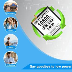 lot 12138 image: JUFUD Replacement Battery for Samsung Galaxy S20 Ultra with Repair Kit- 10500mAh Compatible with SM-G988U All Models