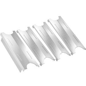 lot 12163 image: Grillflame D010012307 Flame Tamer Grill Parts for Monument Grill 4 Burner Replacement Parts 35633 24367 41847ng 17842 Heat Shield Stainless Steel Grill Heat Plates Tents Grill Accessories, 4pcs