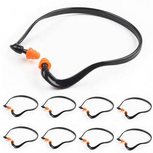 lot 12175 image: Noise Cancelling Ear Plugs��for Shooting Range Noise Cancelling��Reusable Washable Ear Protection with Silicone Tips for Construction Lawn Mowing��Welding Worker Shooter Hearing Protection��8Pairs�� ��
