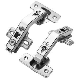 lot 12208 image: Chibery 2 Pack 1 Pairs 135° Lazy Susan Hinge, Full Overlay Concealed for Corner Kitchen Cabinet Replacement Hardware, Cupboard Folded, Folden Door