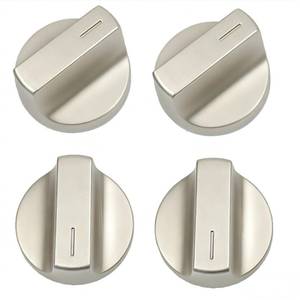 lot 12209 image: 4 Pack Upgraded W11517331 Stove Knobs Replacement for Whirlpool Gas Stove Knobs W11117415 W10850027 W11458840 Compatible with Whirlpool WEE745H0FS0 WEC310S0LS1 WEE515S0LZ1 Oven Top Range Cooktop Knobs