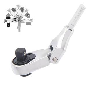 lot 12232 image: Cosmedge 2 in 1 Flex Head Ratchet Wrench for Leatherman Accessories,14 Inch Mini Bits Adapters for Socket & Bit Driver,72-Tooth Gear Stubby Ratchet Wrench