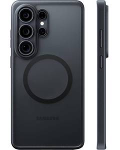 lot 12240 image: TORRAS for Samsung Galaxy S26 Ultra Case, Military Grade Protection Fit for MagSafe Shockproof Magnetic Translucent Classic Grippy DIY Button for Samsung S26 Ultra Case Slim, Black