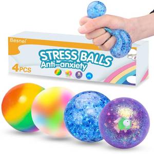 lot 14058 image: Stress Balls Set, Squishy Stress Ball, 2 Pack Squeeze Ball for Adults, Squeeze Ball for Adults Stress Relieve, Stress Relieve, Increase Entertainment