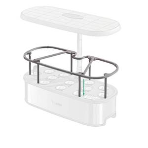 lot 14061 image: LetPot LPH-SE Hydroponics Growing System Trellis Stand with Stackable Design - Fits LPH-SE (1 Pack)