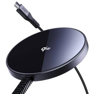 lot 14063 image: ESR HaloLock for Magsafe Charger, 15W Wireless Charger for iPhone 171615141312, AirPods 43ProPro 2, Galaxy S26S25, Strong iPhone Charger with Type-C Cable, Black