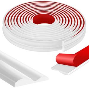 lot 14445 image: moonoom 20 Ft x 1.6Wall Decoration Molding Trim,Self-Adhesive 3D Chair Rail Panel Molding, Flexible DIY Wall Trim for Walls Mirror Window Frame and Home Decoration