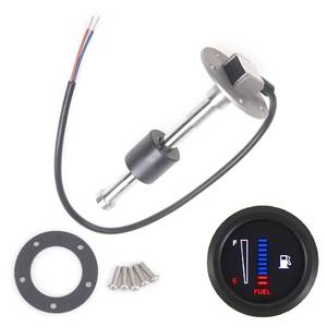 lot 18408 image: ZHSYMX Fuel Sending Unit and Gauge Kit Boat Fuel Sender Fuel Water Level Sensor 0-190ohms 6 (150mm) Fuel Tank Sender Stainless Steel Gas Sensor for Boat Car Truck Vehicle