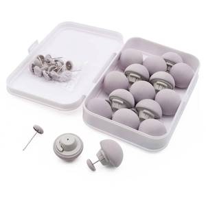 lot 18430 image: (Incomplete)MQUPIN Duvet Clips Duvet Cover Pins,Duvet Pin Comforter Clips 16set, Soft Fabric Material Double Sided Pin Fasteners for Quilt, Cushions, Curtains- Grey