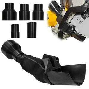 lot 19780 image: Miter Saw Dust Collection Adapter for DeWalt DWS779 & DWS780, 5-in-1 Vacuum Hose Connector, Improved Dust Collector Upgrade, Fits 12-Inch Sliding Miter Saw Accessories