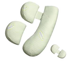 lot 19782 image: Oternal Pregnancy Pillow for Pregnant Women, Soft Pregnancy Body Pillow, Support for Back, Belly, HIPS, Legs, Maternity Pillow with Detachable and Adjustable Pillow Cover