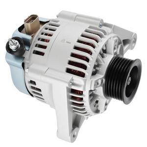 lot 19791 image: Autodevil 13878 Alternator 80Amp 12V Fit for Vibe & Corolla & Matrix 2003-2008 1.8L, for Celica 2000-2005 1.8L, for Spyder 2000-2005 1.8L, Automotive Replacement Alternator OE 13878N, 2706022020