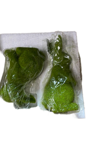 lot 19809 image: Moss Bunnies Natural Green Decor
