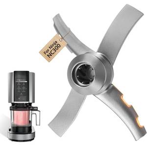lot 20018 image: Replacement Paddle Blade for Ninja Creami NC300 Series Ice Cream Makers, Paddle Blade Replacement Compatible with Ninja NC299AMZ NC300 NC301 CN305A, Replacement for Ninja Creami Blade