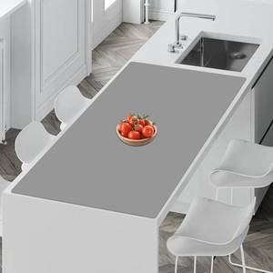 lot 20478 image: 35.4x23.6(90cmx60cm) Extra Large Silicone Mat for Kitchen Counter, Heat Resistant Countertop Protector, Non-Slip Waterproof Kitchen Island Mat, Easy to Clean, Light Gray
