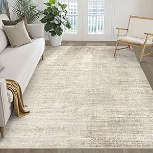 lot 17776 image: Loongeug 6ft x 8ft area rug beige