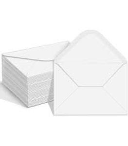 lot 18491 image: AZAZA A1 Size White Envelopes Pack 100