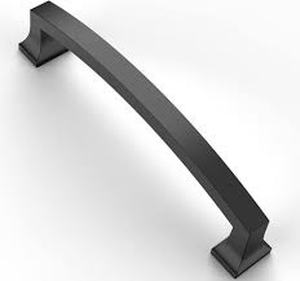 lot 18492 image: Asid Rama Cabinet Hardware 10pk 5in Black Handles