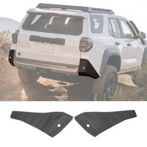 lot 1401 image: Qyebbk Rear Bumper Protector for 2025 2026 Toyota 4Runner (Exclude SR5) Rear Bumper Guards Corner Cover Soft TPE Material for 2025 4 Runner Car Exterior Accessories