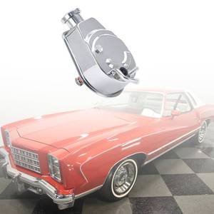 lot 1406 image: Chrome Saginaw Power Steering Pump P Series 58 Keyway Pulley Shaft Relacement for GM Vehicles GMC Chevy Buick Oldsmobile Pontiac Chrome