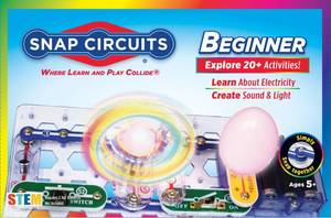 lot 1474 image: Snap Circuits Beginner, Electronics Exploration Kit, Stem Kit for Ages 5-9 (SCB-20)