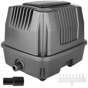 lot 1489 image: FUMAK Linear Air Pump for Aeration, 635GPH Septic Air Pump Pond Aerator for Koi Pond, Aquarium, Waste Treatment, Fish Farm, Seafood Restaurant, Hydroponic