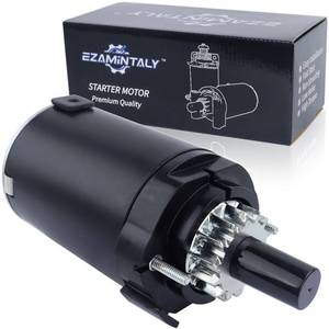 lot 4038 image: Ezamintaly Starter Motor & Solenoid Relay for Kohler Courage Engine, for Cub Cadet LTX1040 LTX1045 2014, XT1 LT42, 2009801 2009805 2009806 2009808 2009810 2009811