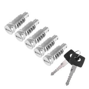 lot 4043 image: X AUTOHAUX 1 Set Door Lock with Key for Mercedes-Benz CL500 2000-2013 for Mercedes-Benz S430 2000-2006 Replace 6707600205