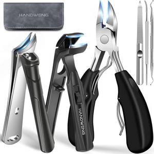 lot 4046 image: 2026 Toenail Clippers for Seniors Thick Toenails, Angled Head Large Toe Nail Clippers for Thick Nails for Men, Heavy Duty Ingrown Toenail Clippers with Wide Jaw, Slanted Nail clippers with Long Handle