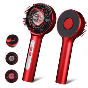 lot 4056 image: Trvtve 3-in-1 Electric Scalp Massage Comb, Hair Oil Applicator, Five-Level Head Scratching, Soothing and Relaxing to Prevent Hair Loss, Portable Home Massage Comb for Men and Women, Ipx7 Waterproof