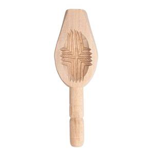 lot 4059 image: Onart Home - Traditional Handmade Maamoul Molds  Wooden Cookie Molds for Baking  Biscuit Cake Pastry Sweet Cookie Cutter  Mid-Autumn Festival Practical Hand Pressed Cake Mold