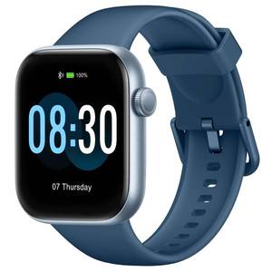 lot 4461 image: Smart Watch for Men Women AnswerMake Call, 1.85 Smartwatch, Fitness Watch with Heart Rate Blood Pressure Sleep Monitor, 140Sports, IP68Waterproof Step Counter Compatible with Android IOS Skyblue