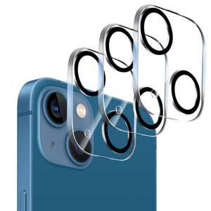 lot 4468 image: Dengduoduo 3 Pack Tempered Glass Camera Lens Protector for iPhone 13 6.1 & iPhone 13 Mini 5.4, Ultra HD, 9H Hardness, Anti-Scratch, Case Friendly, Easy to Install No Affect on Night Shots