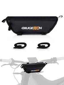 lot 4506 image: BAOUFF Electric Dirt Bike Handlebar Bag,Universal Ebike Handle Bar Storage Pouch for Tutti Soleil 01Ridstar Q20Surron Light Bee X LBXTalaria X3 Sting MX3 R MX4 MX5E Ride Pro