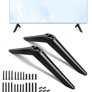 lot 6339 image: TV Stand for Element Roku TV Legs, for Element 300400  450 Series, TV Stand Legs for Element 24 32 43 50 55 58 65 in, Please Measure Distance Between Bottom Two Holes