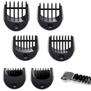 lot 6346 image: Beard Trimmer Replacement Head Compatible with Series 5��6 and 7 .123579mm 6pcs Comb Trimming Attachment, for Electric Shavers 5018s5020s6075cc 7071cc7075cc7085cc7020s��5050cs6020s 6072cc