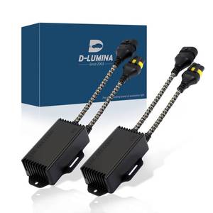 lot 6349 image: D-Lumina 90059006H10HB4 LED Canbus Decoder Anti Flicker Harness, Resistor Decoders Error Free, Computer Warning Canceller Capacitor, Pack of 2