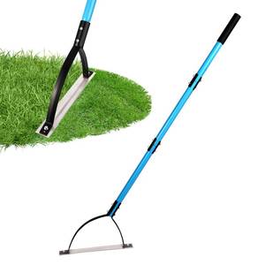 lot 6390 image: sancat Sickle with Double-Edged Sharp Blade,Weed Cutter with 51 inch Handle, Grass Whip for Garden, Yard, Field and Ditches,Garden Weed Wacker, Garden Tool for Grass