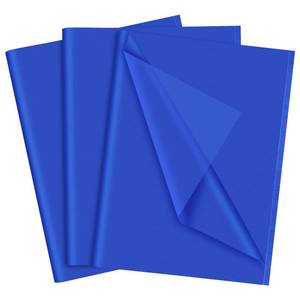 lot 6408 image: NEBURORA Blue Tissue Paper for Gift Bags - 60 Sheets, 14 X 20 Inch Navy Packaging Paper for Gift Wrap, Filler, Art Crafts, DIY, Birthday, Wedding, Baby Shower