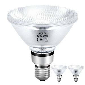 lot 11828 image: Jaenmsa PAR38 Halogen Flood Light Bulbs 90W 120V, 2Pcs PAR38 Halogen Light Bulbs with E26 Base, 2800K Warm White, 4050 Lumens for Indoor and Outdoor