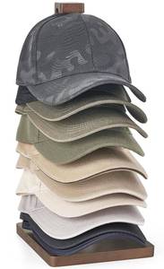 lot 11852 image: Mkono Hat Organizer for Baseball Caps, Hat Rack Hold Up to 10 Hats Baseball Caps Tabletop Hat Holder Storage Display for Closet, Dresser, Entrance, Shelf