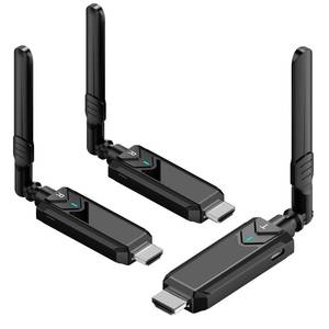 lot 12290 image: Wireless HDMI Transmitter and Receiver,1148FT350m 4K Decode 1080P Output Plug&Play 2.4G5.8G Portable HDMI Wireless for Streaming Video and Audio to Monitor from LaptopPCTV BoxProjector��1v2��