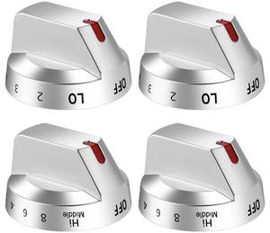 lot 12321 image: AMI PARTS NE63T8111SS Fits for Samsung Stove Knob Replacement DG94-03500A DG94-03500V DG94-03500W- Samsung Electric StoveOven Knobs Models NE63T8111SSAA NE63T8311SSAA NE63BG8315SSAA 4PCKS