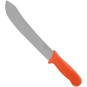 lot 12339 image: Zenport K119 Butcher and Field Harvest Knife, 10-Inch Blade, Stainless Steel
