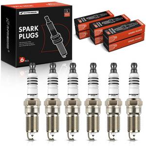 lot 14103 image: A-Premium 6PCS Iridium Platinum Spark Plugs Compatible with Buick, Chevrolet, Ford, GMC & Mazda Vehicles - Regal, Equinox, Impala, Ranger, Sierra, Tribute - 1988-2008, 3.1L-4.3L